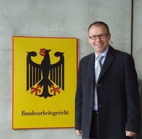 Rudi Bantel beim BAG Rudi Bantel beim BAG